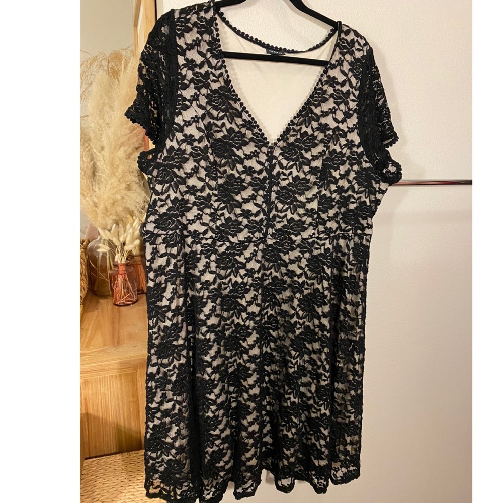 Black Lace Torrid Dress - Size 3